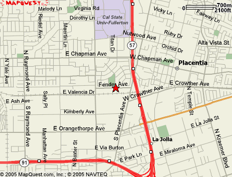 Click on the map to get directions to our office